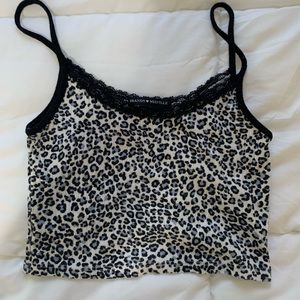 RARE brandy leopard tank